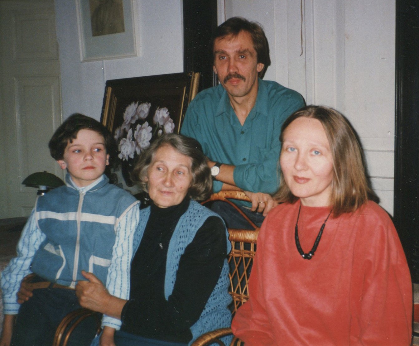 Familia Orlova-Șibaev (Chișinău, 1997), Dmitri Șibaev, Olga Orlova, Alexandr Șibaev, Nina Șibaeva