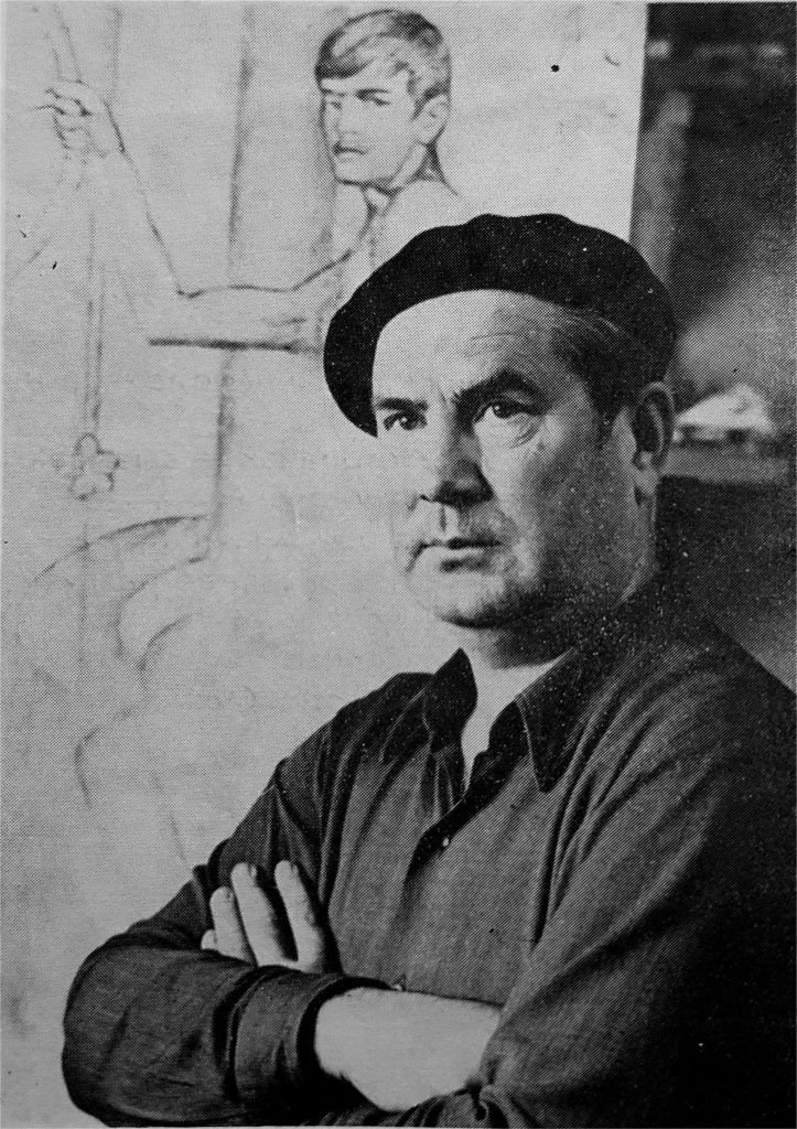 Portret Gheorghe Jankov (Chișinău, anii 1960)